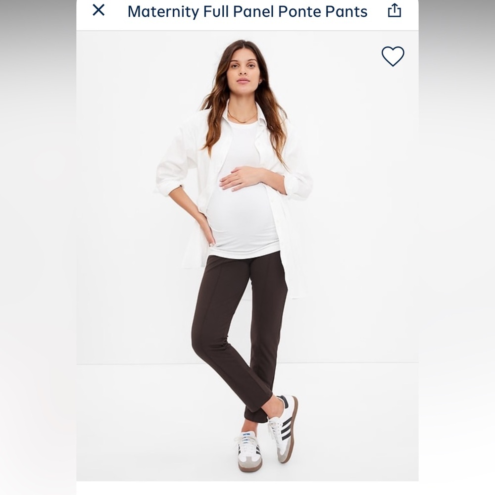 Gap Maternity Full Panel Ponte Pants